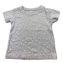 Load image into Gallery viewer, Girls Anko, lilac cotton t-shirt / top, EUC, size 00,  