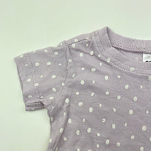 Load image into Gallery viewer, Girls Anko, lilac cotton t-shirt / top, EUC, size 00,  
