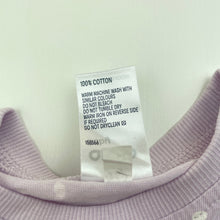 Load image into Gallery viewer, Girls Anko, lilac cotton t-shirt / top, EUC, size 00,  