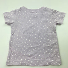 Load image into Gallery viewer, Girls Anko, lilac cotton t-shirt / top, EUC, size 00,  