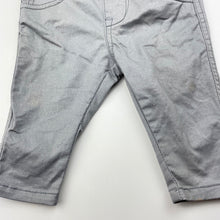 Load image into Gallery viewer, Girls Sprout, stretch cotton pants, adjustable, FUC, size 000,  