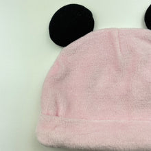 Load image into Gallery viewer, Girls Disney, cotton lined velour hat, EUC, size 00,  