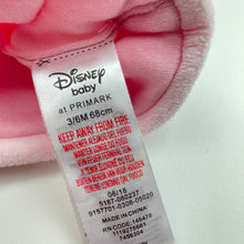 Load image into Gallery viewer, Girls Disney, cotton lined velour hat, EUC, size 00,  