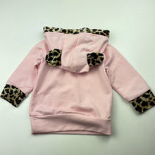 Load image into Gallery viewer, Girls Catpapa, lightweight hooded top, EUC, size 00,  