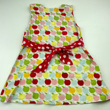 Load image into Gallery viewer, Girls Oobi, colourful lightweight cotton dress, FUC, size 2, L: 45cm