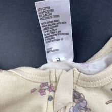 Load image into Gallery viewer, Girls Disney, Bambi zip romper, marks back left sleeve, FUC, size 2,  