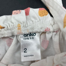 Load image into Gallery viewer, Girls Anko, cotton summer top, FUC, size 2,  