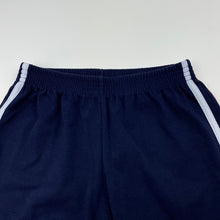 Load image into Gallery viewer, Boys navy, stretchy shorts, elasticated, W: 26cm across unstretched, FUC, size 5-7,  