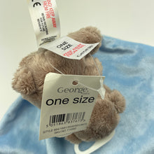 Load image into Gallery viewer, unisex George, soft fleece baby cuddle blanket / comforter, NEW, size 0000-000,  