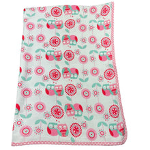 Load image into Gallery viewer, Girls PLUM, cotton blanket / wrap, owls, 96cm x 133cm, GUC, size 0000-000,  