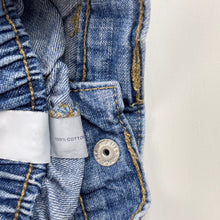Load image into Gallery viewer, Boys Baby GAP, blue denim long shorts, elasticated, FUC, size 00,  