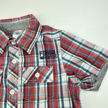 Load image into Gallery viewer, Boys Target, lightweight cotton short sleeve shirt, FUC, size 3,  