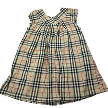 Load image into Gallery viewer, Girls BILIBAYA, checked lightweight dress, EUC, size 2, L: 40cm
