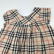 Load image into Gallery viewer, Girls BILIBAYA, checked lightweight dress, EUC, size 2, L: 40cm