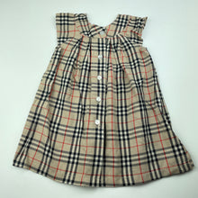 Load image into Gallery viewer, Girls BILIBAYA, checked lightweight dress, EUC, size 2, L: 40cm