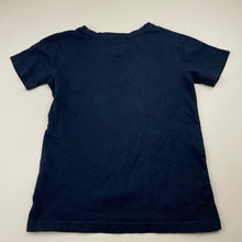 Load image into Gallery viewer, Boys Anko, navy cotton t-shirt / top, EUC, size 6,  