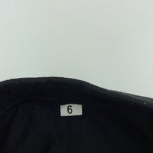 Load image into Gallery viewer, Boys black, t-shirt / top, EUC, size 6,  
