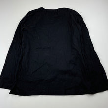 Load image into Gallery viewer, Boys Anko, black Aust cotton long sleeve top, GUC, size 10,  