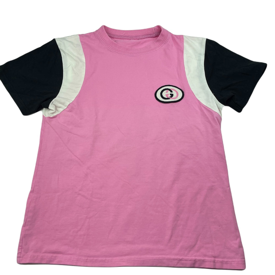 Girls lightweight, t-shirt / top, labels removed, armpit to armpit: 36cm, GUC, size 10-12,  