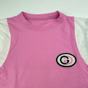 Girls lightweight, t-shirt / top, labels removed, armpit to armpit: 36cm, GUC, size 10-12,  