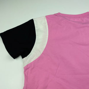 Girls lightweight, t-shirt / top, labels removed, armpit to armpit: 36cm, GUC, size 10-12,  