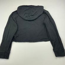 Load image into Gallery viewer, Girls Tilii, cotton cropped hooded t-shirt / top, GUC, size 9,  