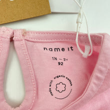 Load image into Gallery viewer, Girls Name It, soft feel organic cotton top, EUC, size 2,  