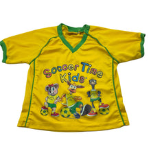 Load image into Gallery viewer, unisex Soccer Time Kids, lightweight sports / activewear top, GUC, size 2,  