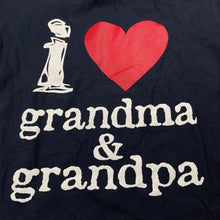 Load image into Gallery viewer, unisex PLEU, navy cotton t-shirt / top, GUC, size 2,  