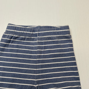 unisex Bilbi, striped leggings / bottoms, elasticated, FUC, size 000,  