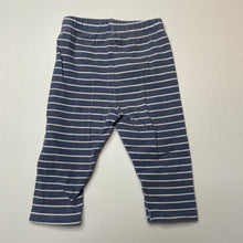 Load image into Gallery viewer, unisex Bilbi, striped leggings / bottoms, elasticated, FUC, size 000,  