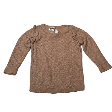 Girls Anko, lightweight knitted long sleeve top, GUC, size 0,  