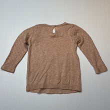 Load image into Gallery viewer, Girls Anko, lightweight knitted long sleeve top, GUC, size 0,  