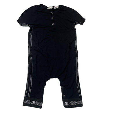 unisex Chi Khi, soft feel stretchy bamboo blend romper, GUC, size 0,  