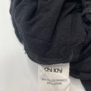 unisex Chi Khi, soft feel stretchy bamboo blend romper, GUC, size 0,  