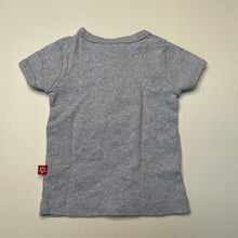 Load image into Gallery viewer, Boys Marquise, blue marle cotton t-shirt / top, EUC, size 00,  