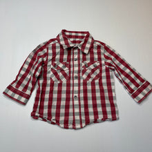 Load image into Gallery viewer, Boys Pumpkin Patch, lightweight cotton long sleeve shirt, GUC, size 0,  