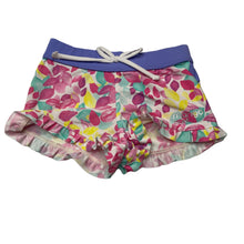 Load image into Gallery viewer, Girls Mango, colourful swim shorts, elasticated, EUC, size 0,  
