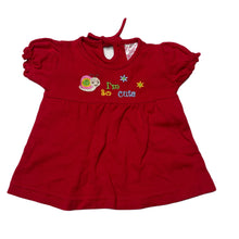 Load image into Gallery viewer, Girls Baby Lucky, embroidered cotton top, GUC, size 00,  