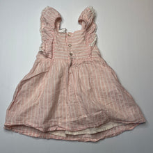Load image into Gallery viewer, Girls Target, lined lightweight cotton summer dress, GUC, size 1, L: 44cm