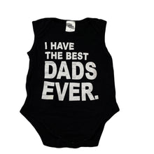 Load image into Gallery viewer, unisex Baby Berry, cotton bodysuit / romper, dads, GUC, size 0,  