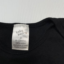 Load image into Gallery viewer, unisex Baby Berry, cotton bodysuit / romper, dads, GUC, size 0,  