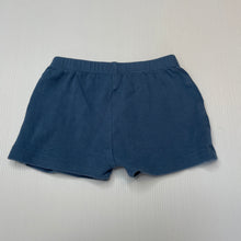 Load image into Gallery viewer, Boys L&amp;J, organic cotton shorts, elasticated, wash fade, FUC, size 0,  