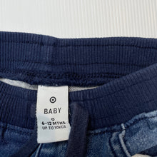 Load image into Gallery viewer, Boys Target, stretch knit denim pants, elasticated, GUC, size 0,  