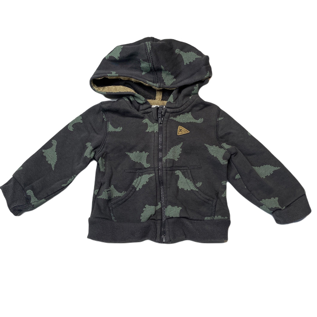 Boys Target, zip hoodie sweater, dinosaurs, FUC, size 000,  