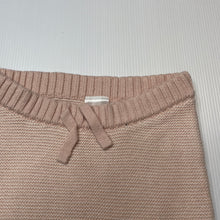 Load image into Gallery viewer, Girls Anko, knitted cotton leggings / bottoms, elasticated, EUC, size 00,  