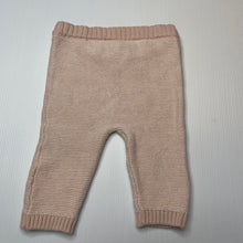 Load image into Gallery viewer, Girls Anko, knitted cotton leggings / bottoms, elasticated, EUC, size 00,  