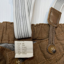Load image into Gallery viewer, Boys H&amp;M, lined lightweight cotton pants, adjustable, EUC, size 00,  