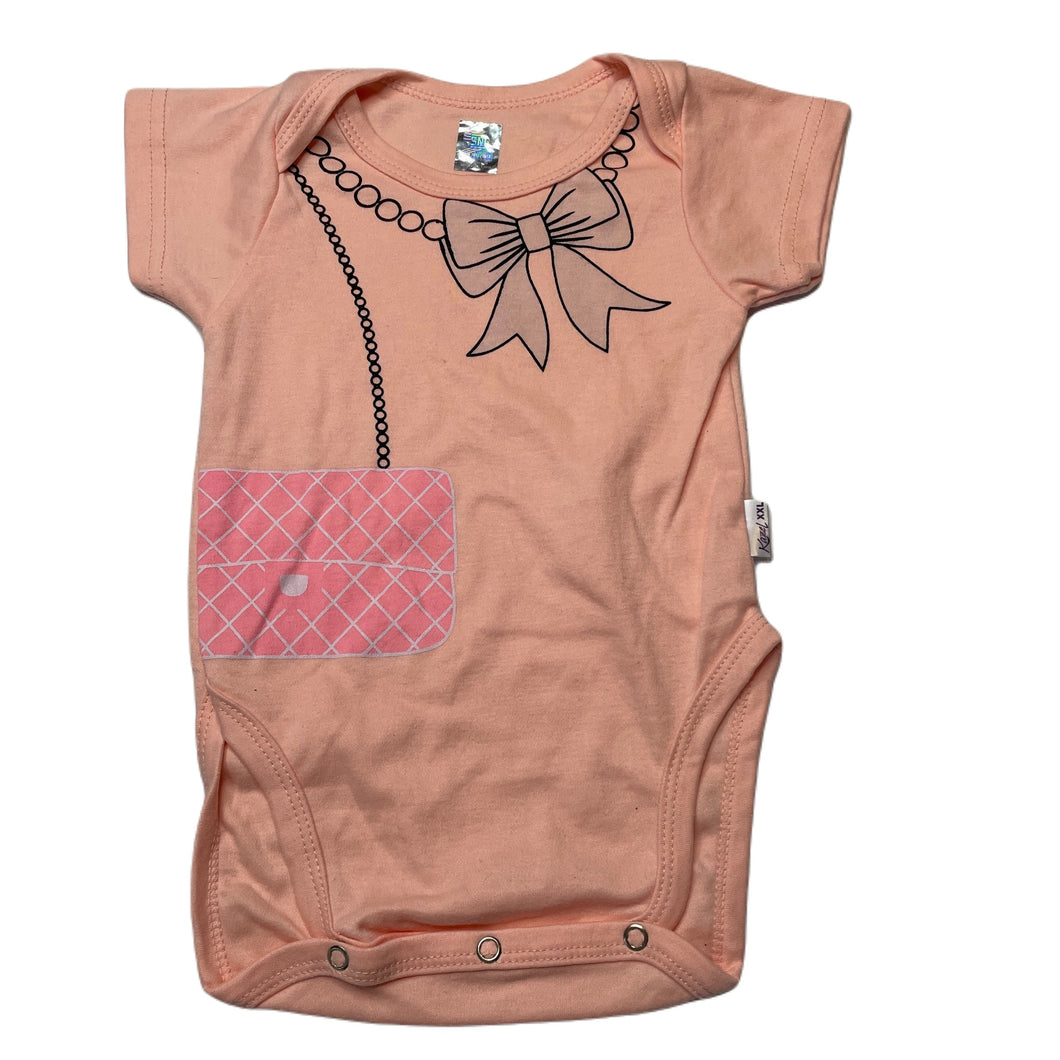 Girls Kazel, soft feel bodysuit / romper, EUC, size 1,  