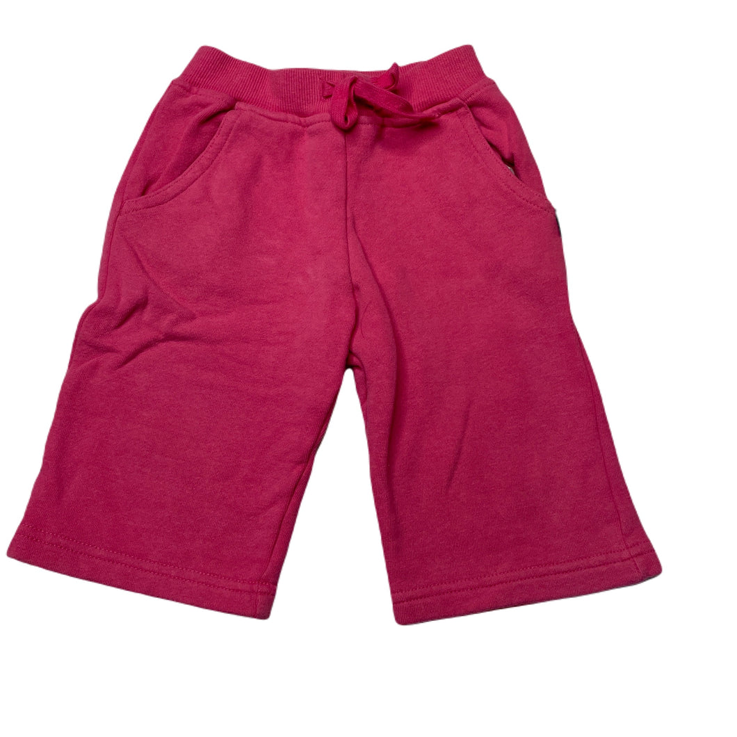 Girls Bonds, pink fleece lined pants / bottoms, elasticated, GUC, size 00,  